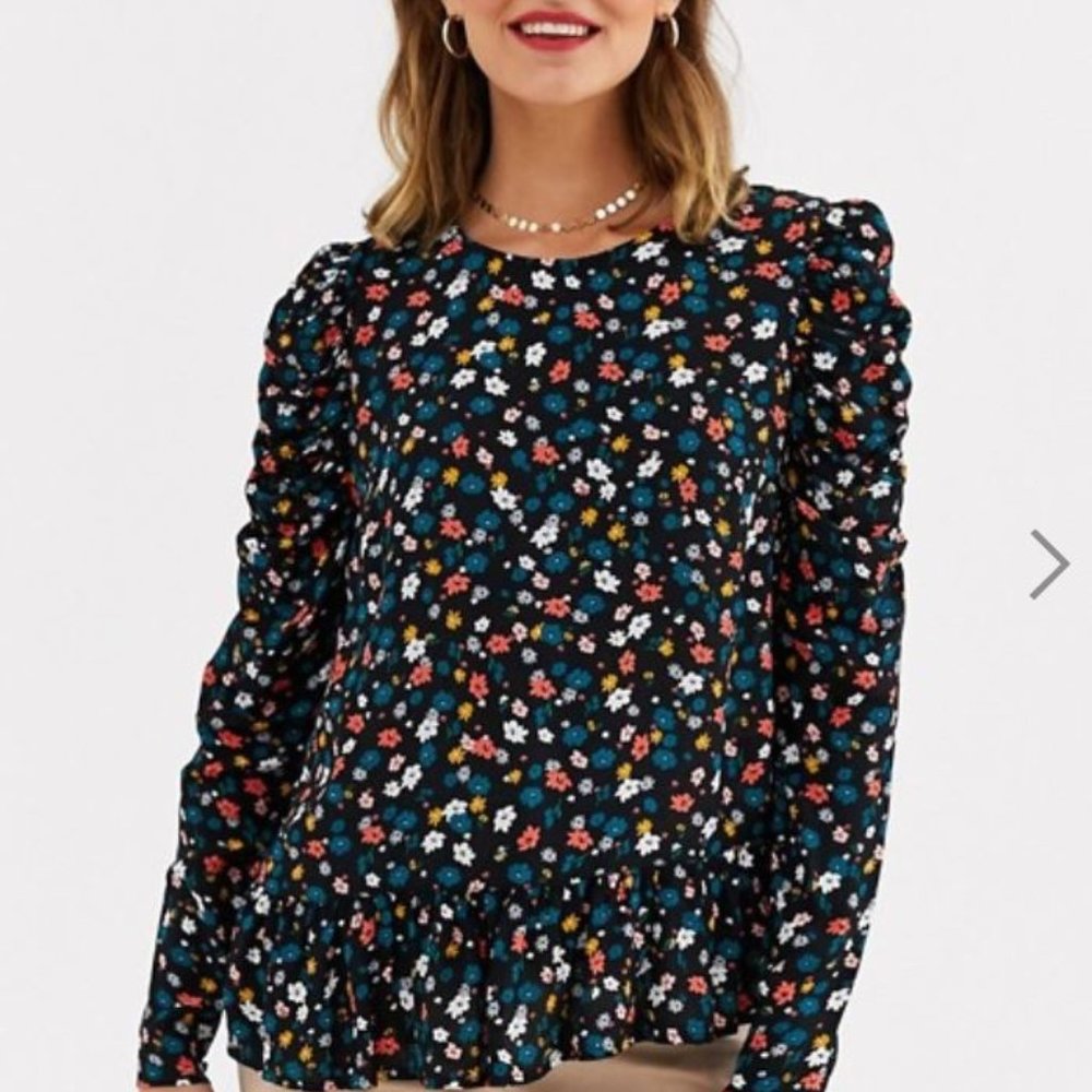 River Island Floral Blouse